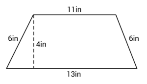 Perimeter and Area of a Trapezoid (Video & Practice Questions)