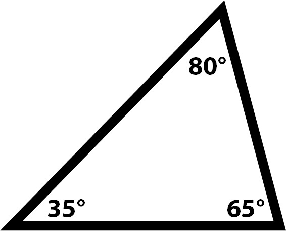 scalene isosceles equilateral right acute obutuse triangles