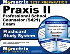Mometrix Praxis II Professional School Counselor Flashcards