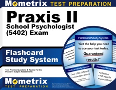 Praxis II School Psychologist (5402) Exam flashcards cover