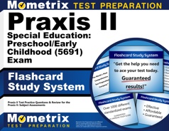 Mometrix Praxis II Special Education: Preschool/Early Childhood Flashcards