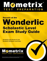 Wonderlic Scholastic Level Exam (Prep for the Wonderlic Scholastic Level  Test)