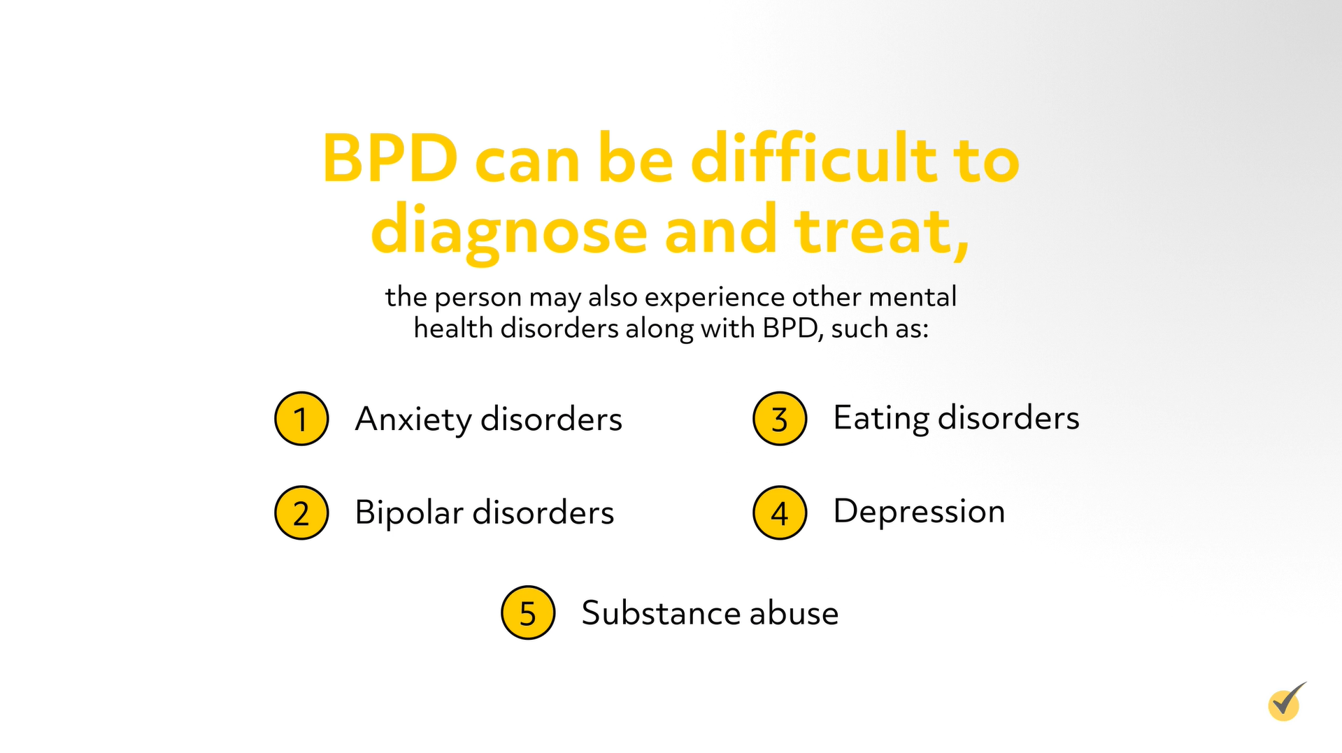 mental health disorders that may occur with BPD