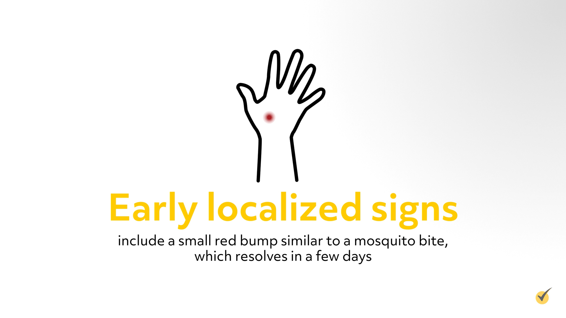 early localized sign of lyme disease