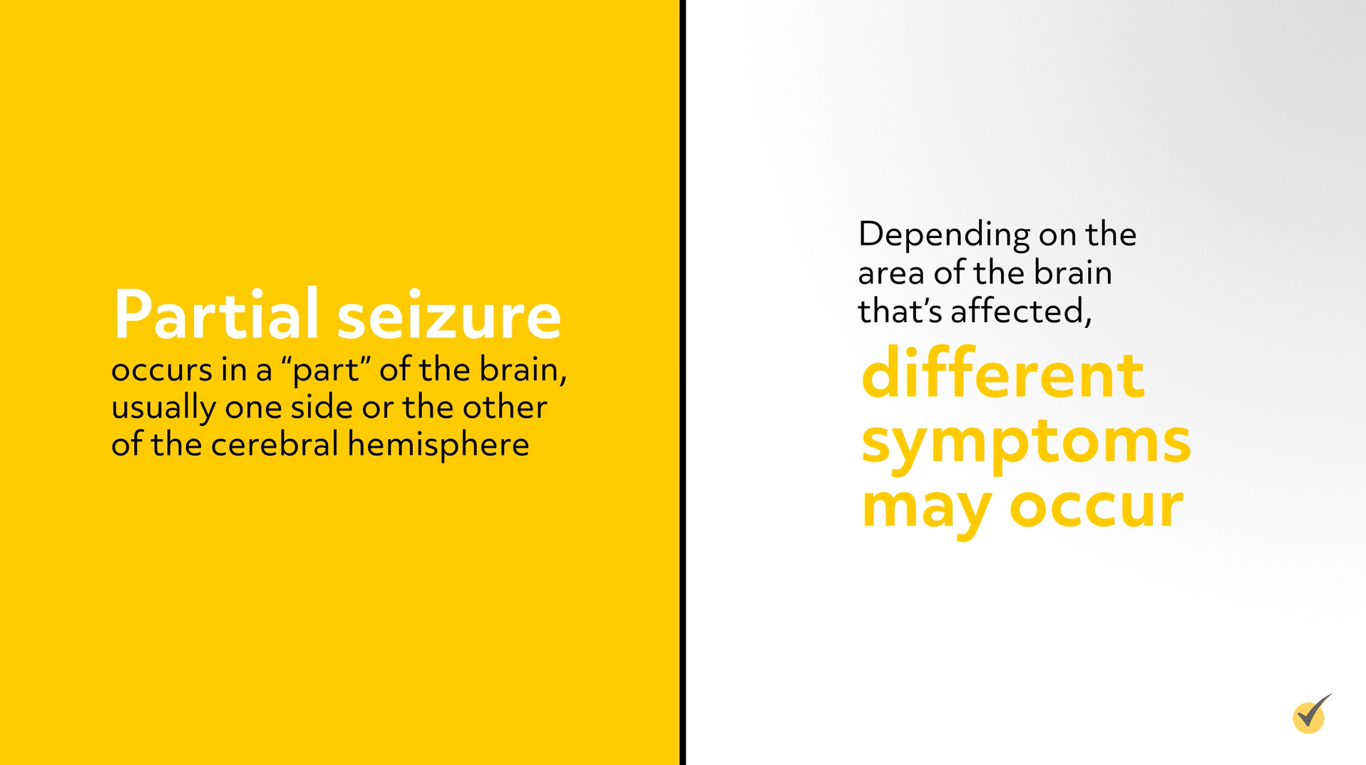 Partial seizures