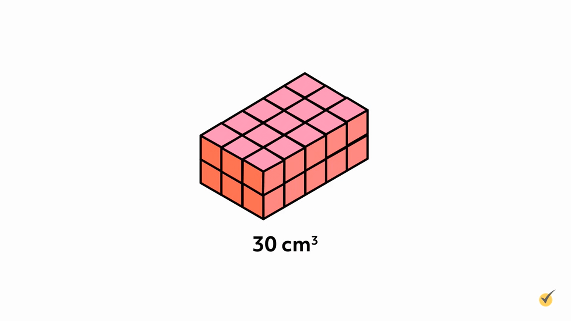 Image of 30 cm cubed rectangle.
