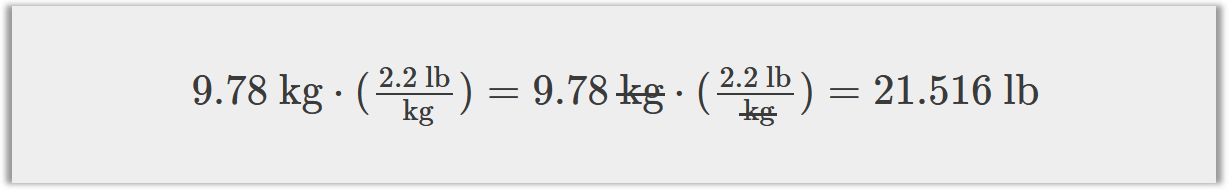 How To Convert Kilograms To Pounds Video Practice Questions 