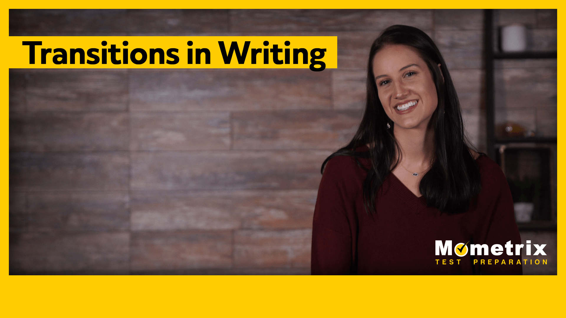 Transitions in Writing [Video]