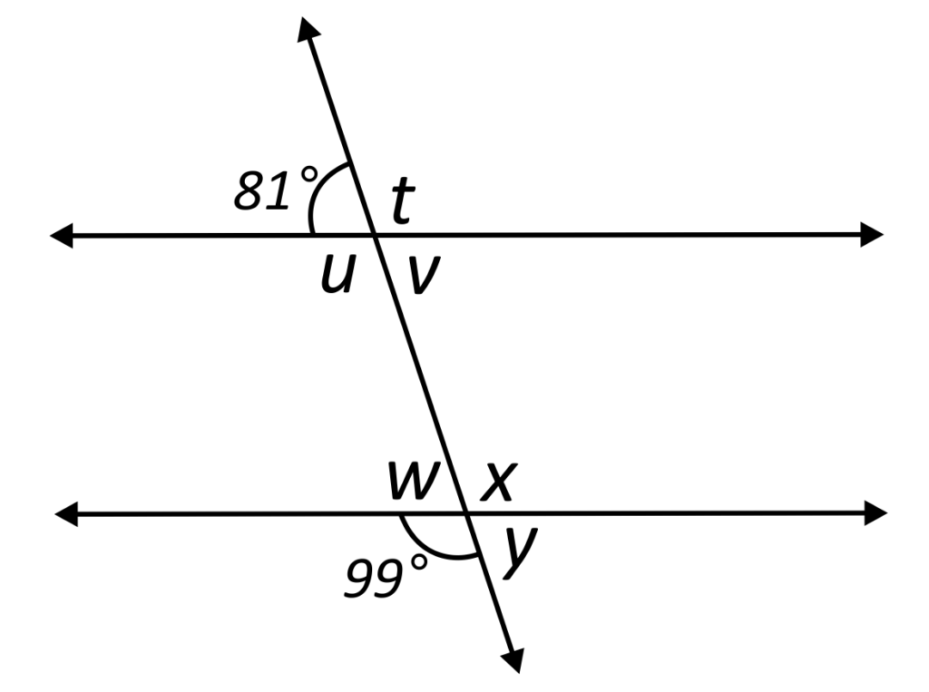 Consecutive Interior Angles (Sample Questions)