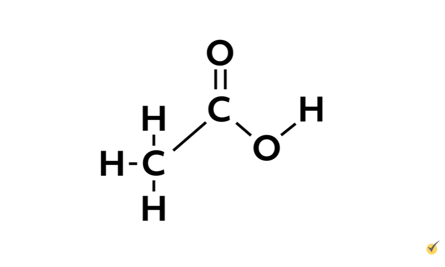 H4C2O2 Covalent bond