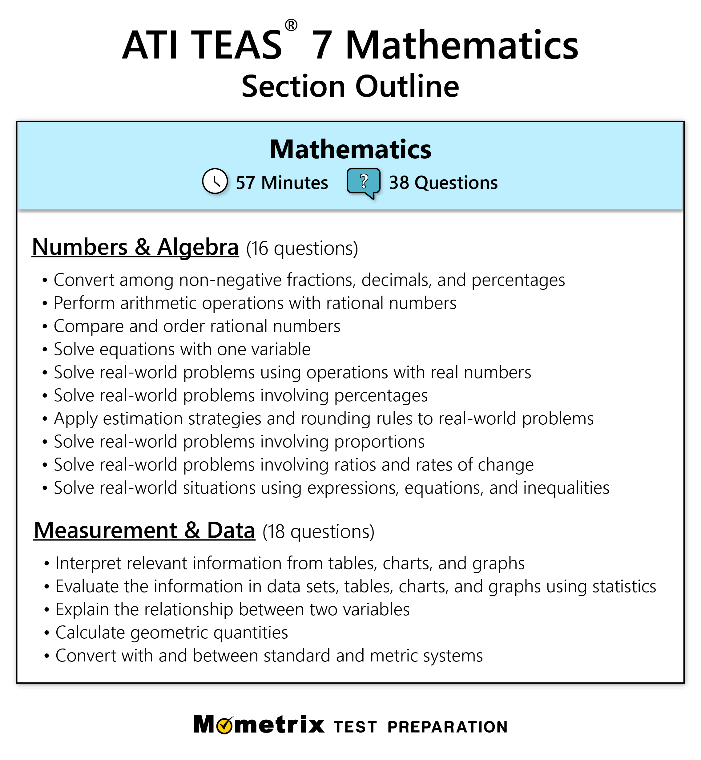 Teas Math Practice Worksheets