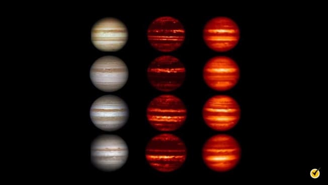 Inferred Light on Jupiter