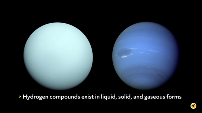 Uranus and Neptune