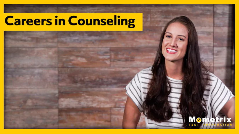 Thumbnail for the "Careers in Counseling" video.