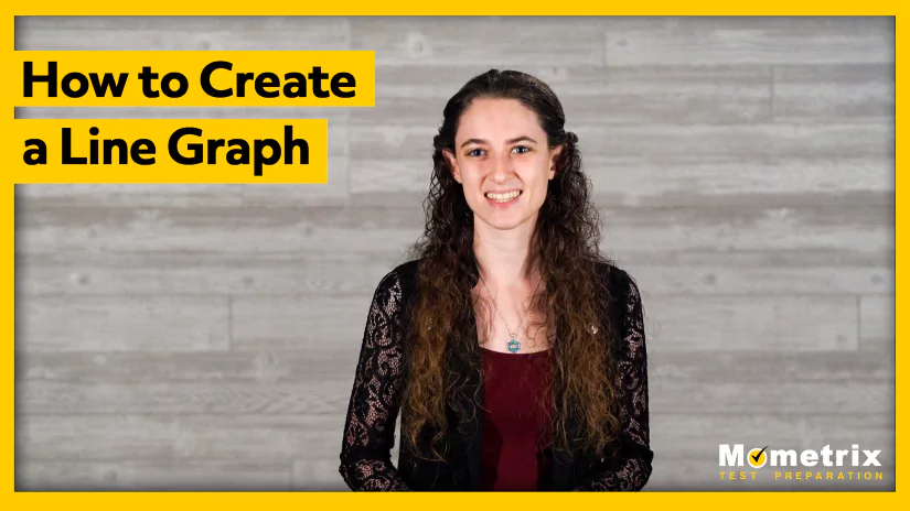 Thumbnail for the "How to Create a Line Graph" video.