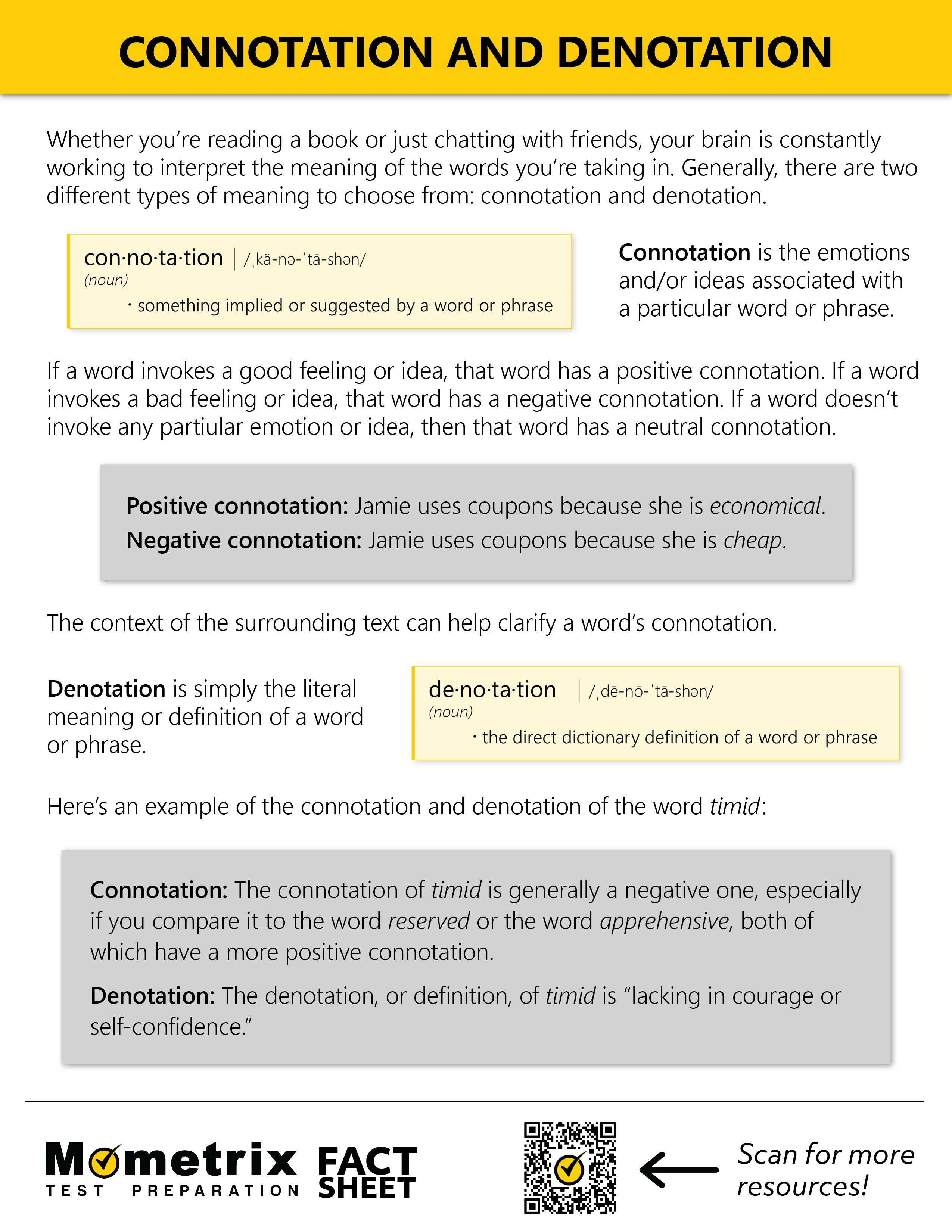 Connotation and Denotation example and uses pdf link.