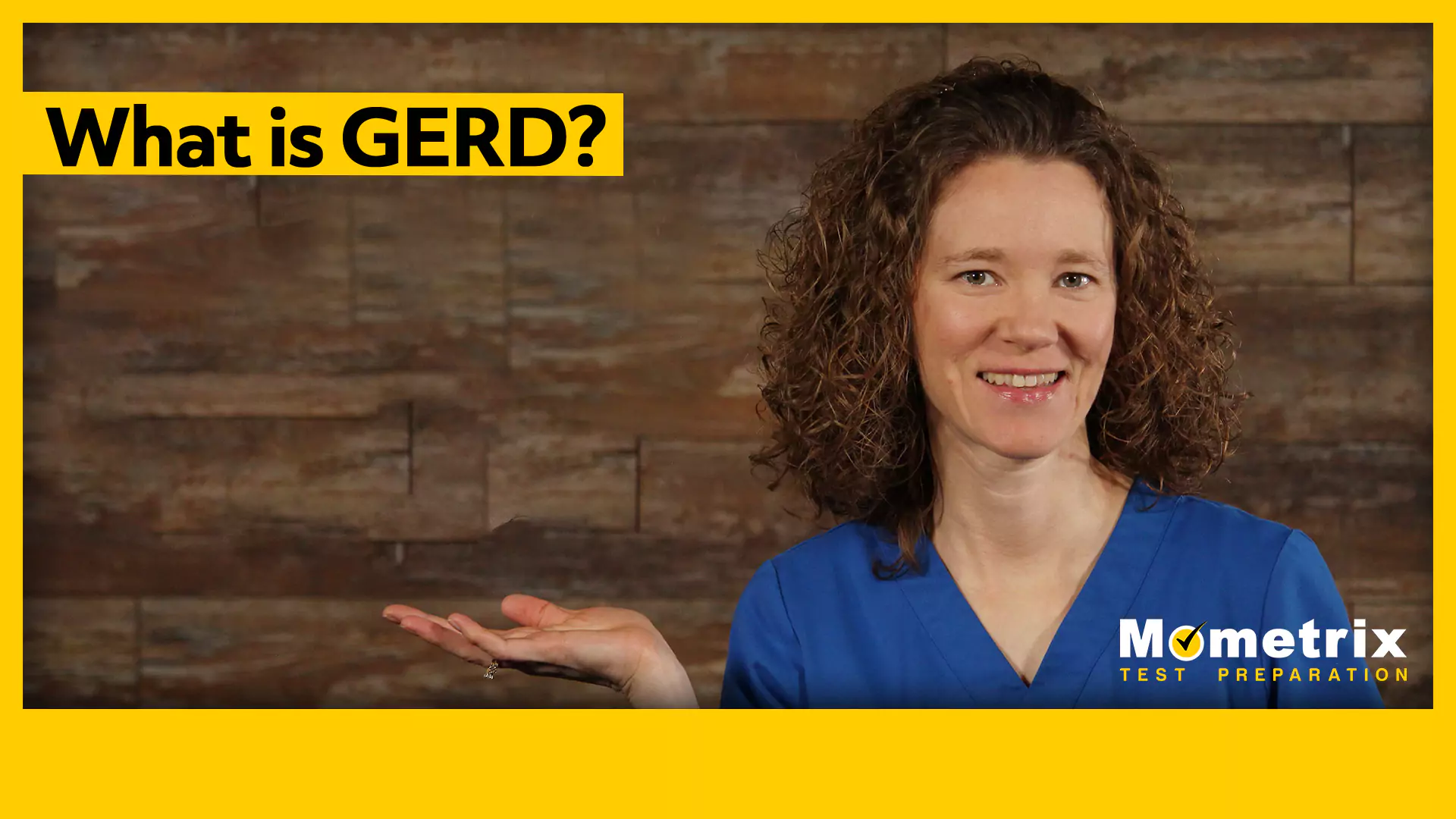 Thumbnail for the "What is GERD?" video.