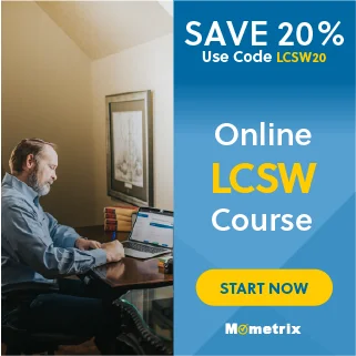 20% off coupon for the LCSW online course.