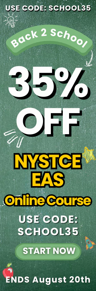 Click here for 20% off of Mometrix NYSTCE EAS online course. Use code: NYEAS20