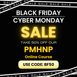 20% off coupon for the PMHNP online course.