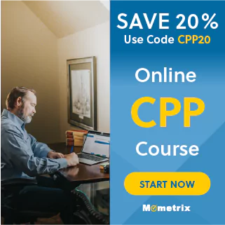 20% off coupon for the CPP online course.