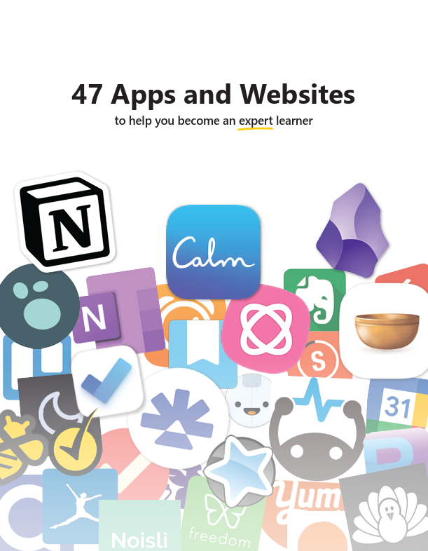 Collage of various app and website logos with the text 
