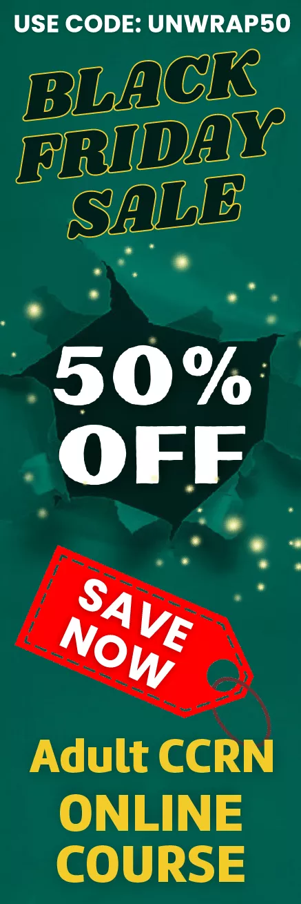 Click here for 20% off of Mometrix Adult CCRN online course. Use code: CCRNAdult20