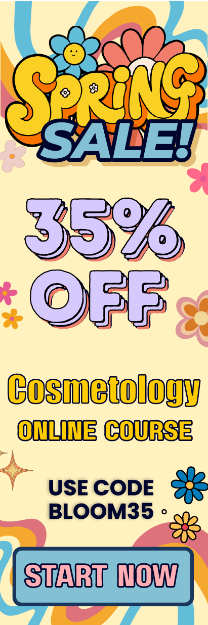 Click here for 35% off of Mometrix Cosmetology online course. Use code: BLOOM35