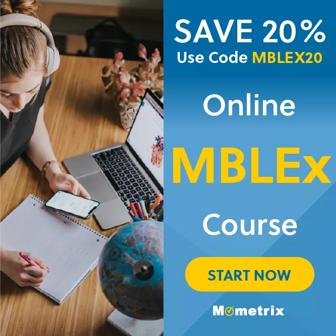 Click here for 20% off of Mometrix MBLEx online course. Use code: MBLEX20.