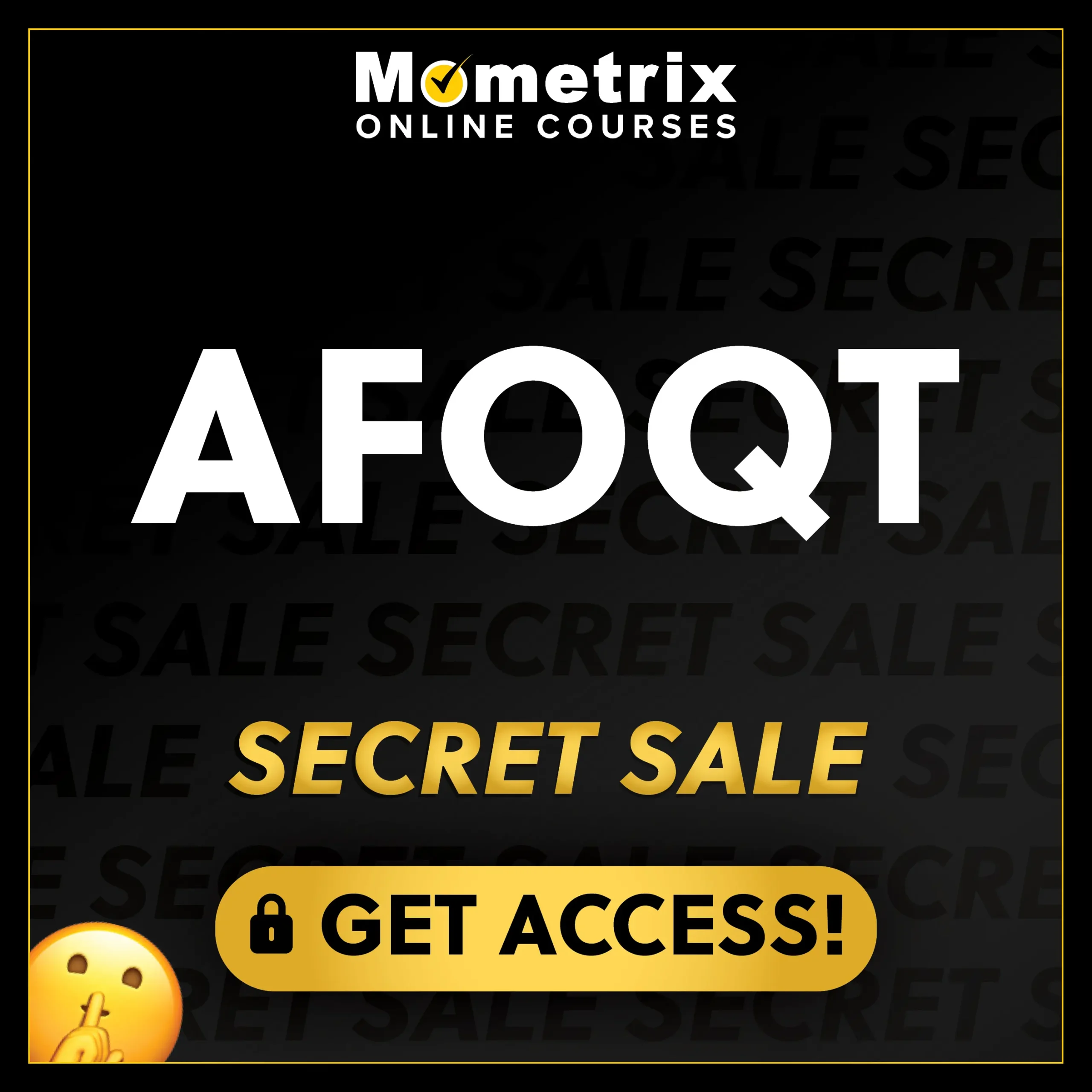 Click here for 30% off the Mometrix AFOQT online course. Use code: SECRET30