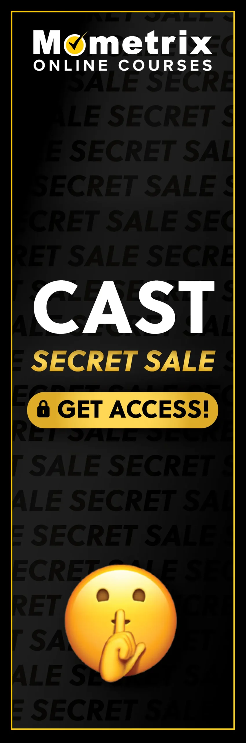 Click here for 30% off the Mometrix CAST online course. Use code: SECRET30