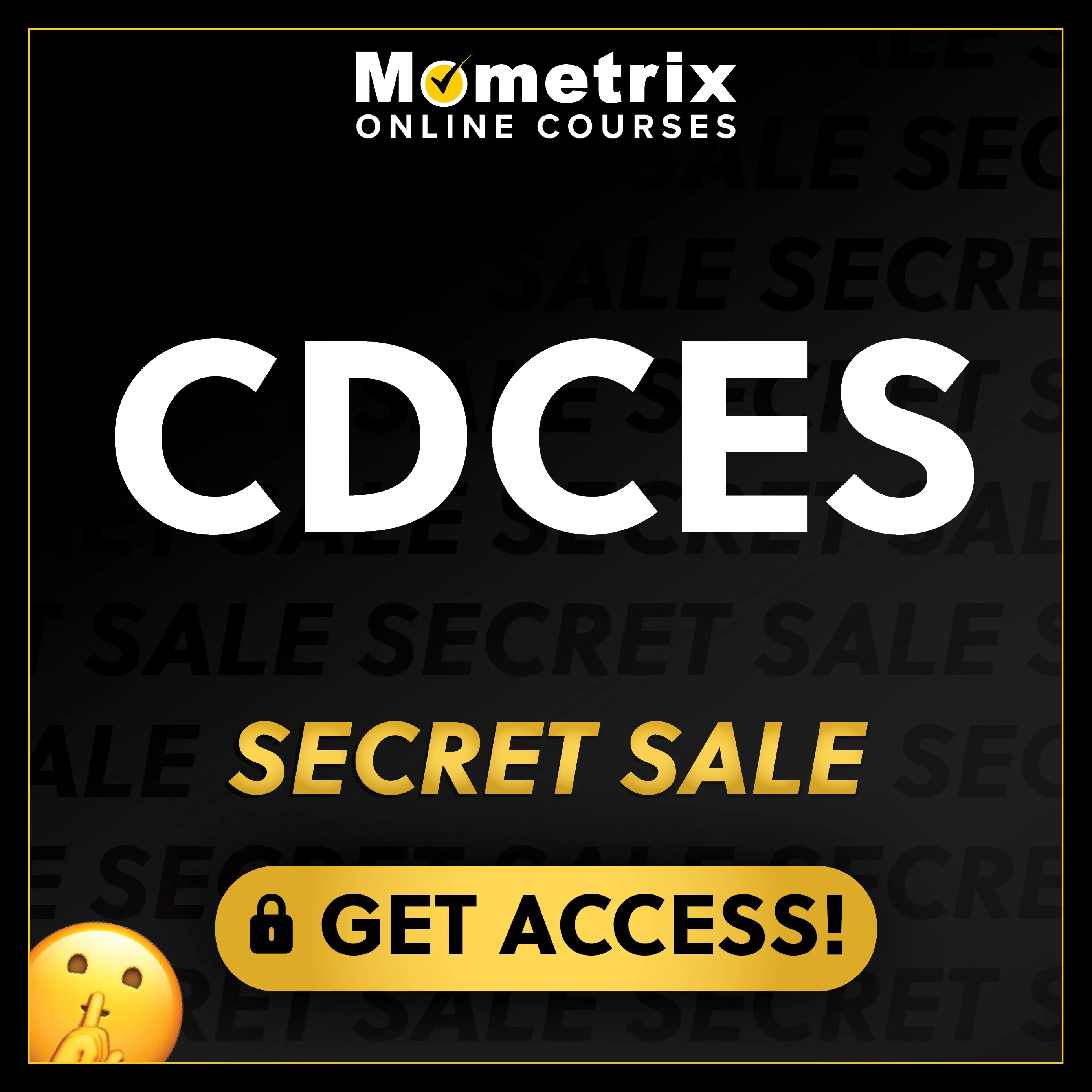 Click here for 30% off the Mometrix CDCES online course. Use code: SECRET30