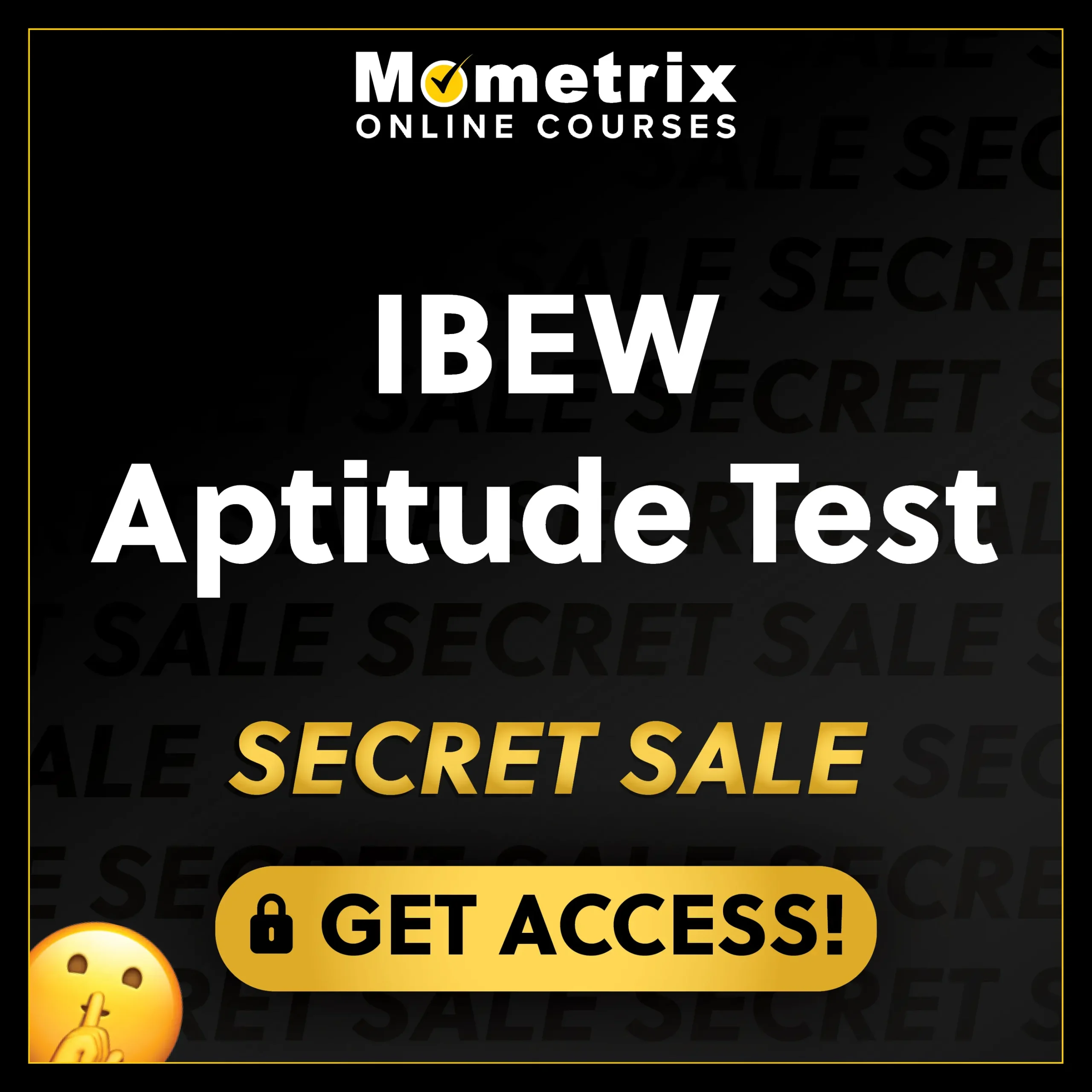 Click here for 30% off the Mometrix IBEW Aptitude online course. Use code: SECRET30
