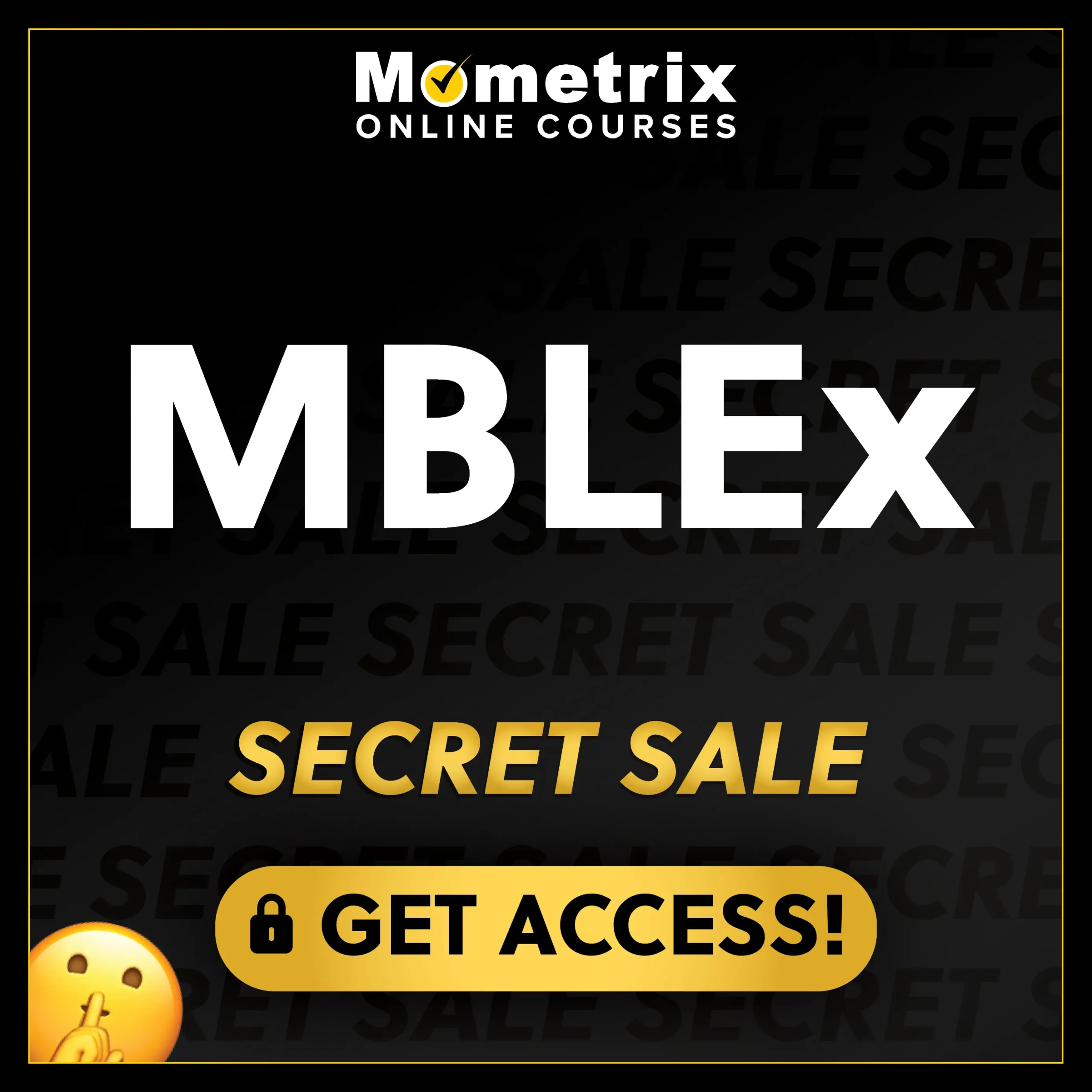Click here for 30% off the Mometrix MBLEx online course. Use code: SECRET30