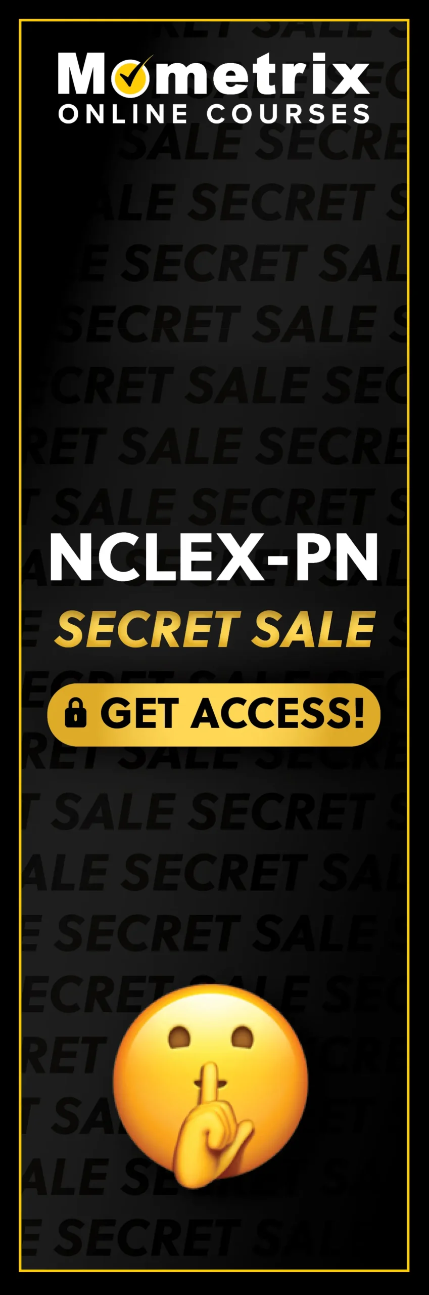 Click here for 30% off the Mometrix NCLEX-PN online course. Use code: SECRET30