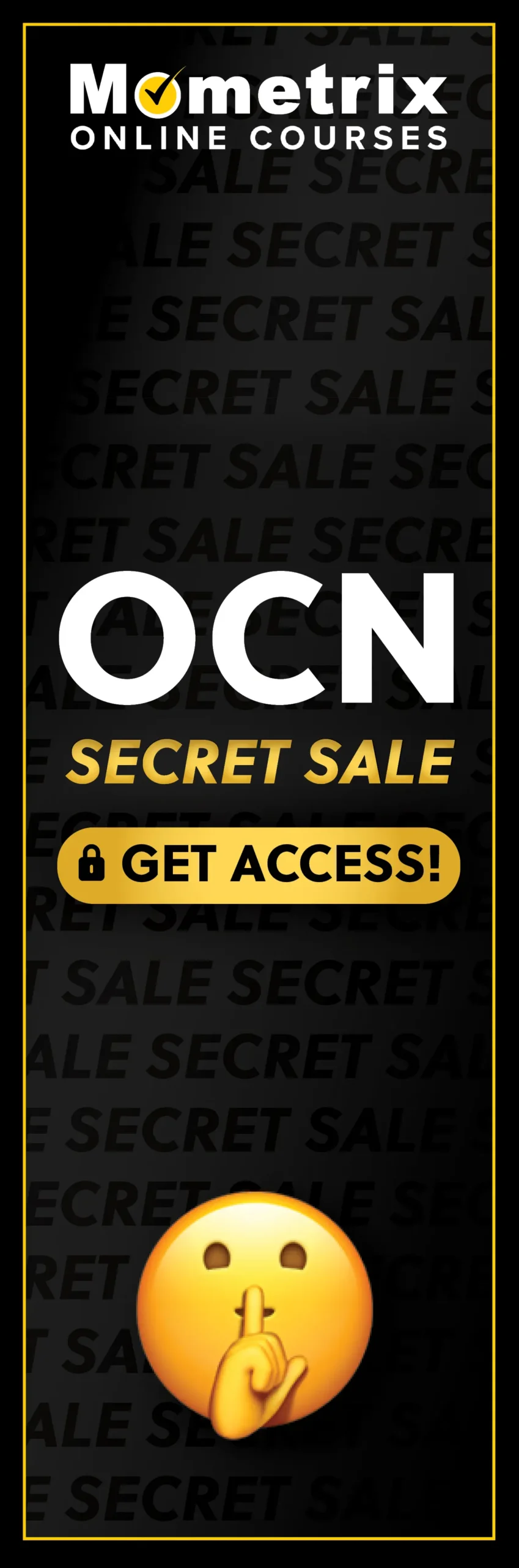 Click here for 30% off the Mometrix OCN online course. Use code: SECRET30