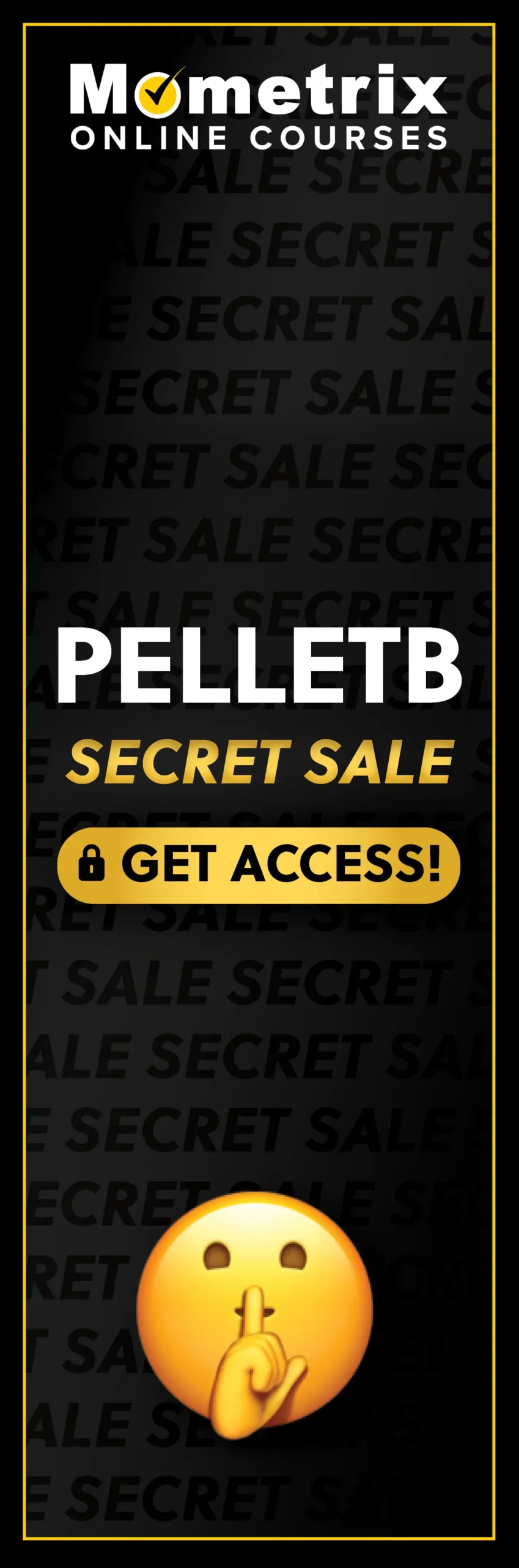Click here for 30% off the Mometrix PELLETB online course. Use code: SECRET30