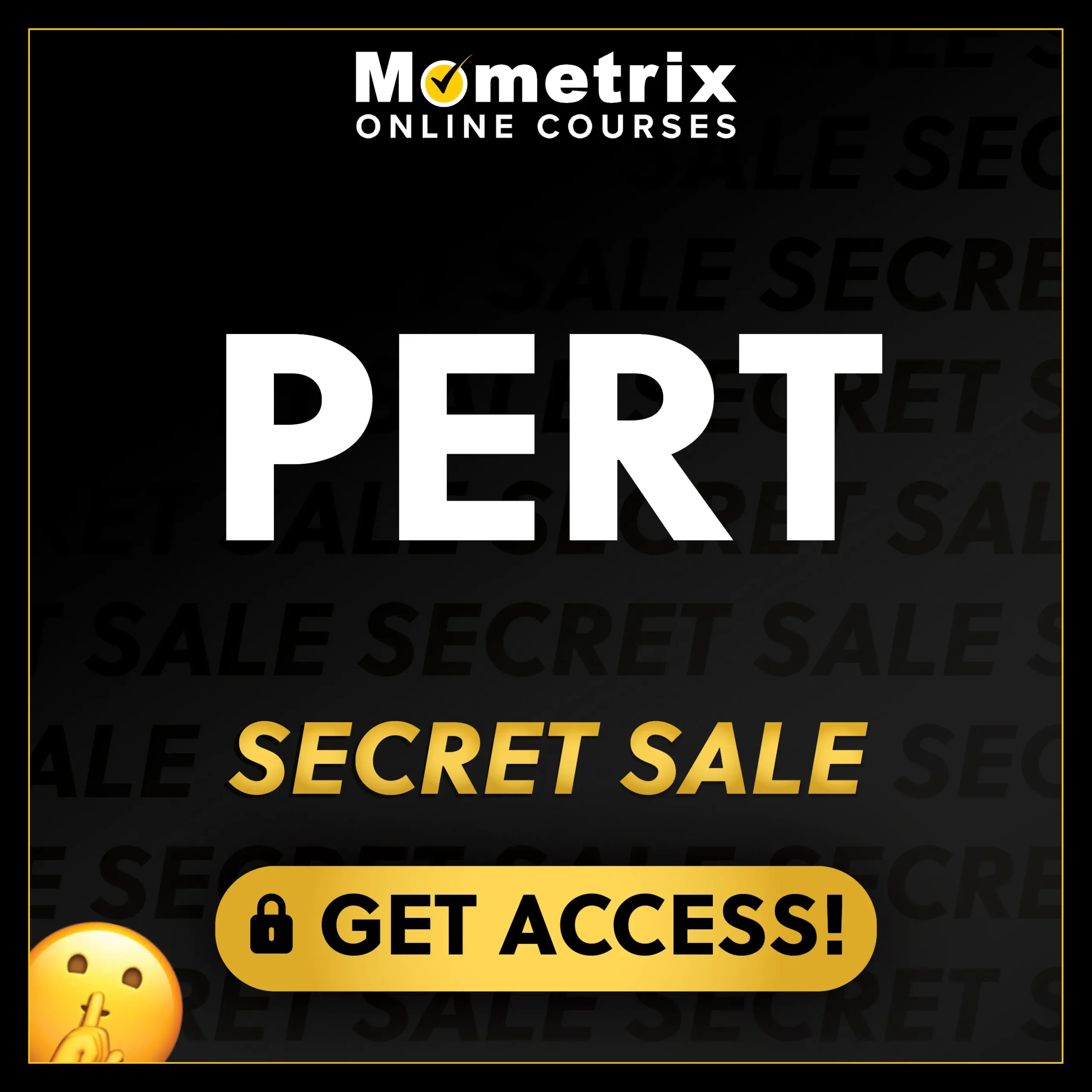 Click here for 30% off the Mometrix PERT online course. Use code: SECRET30