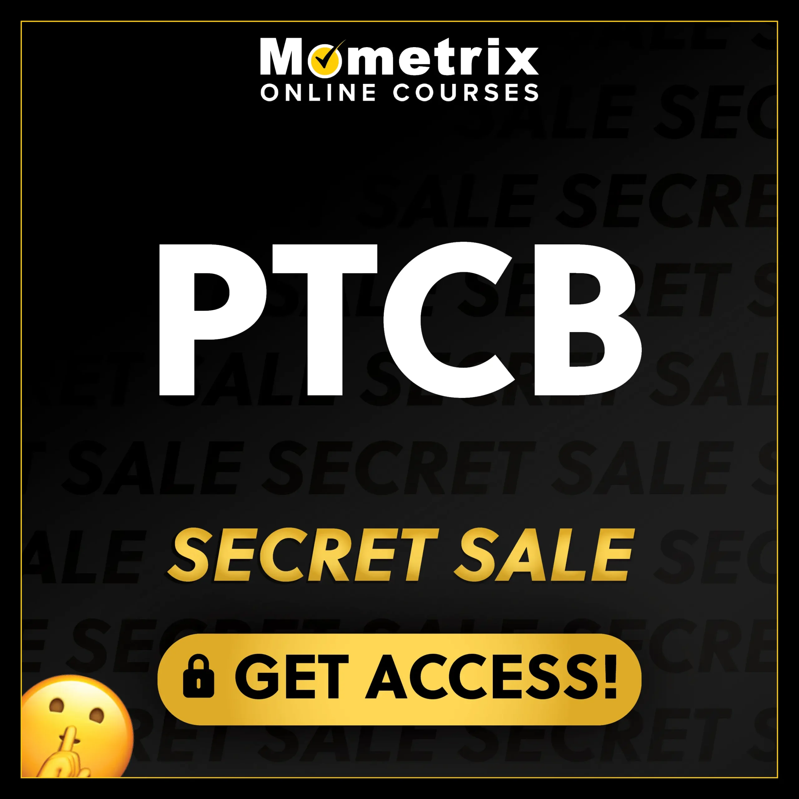 Click here for 30% off the Mometrix PTCB online course. Use code: SECRET30