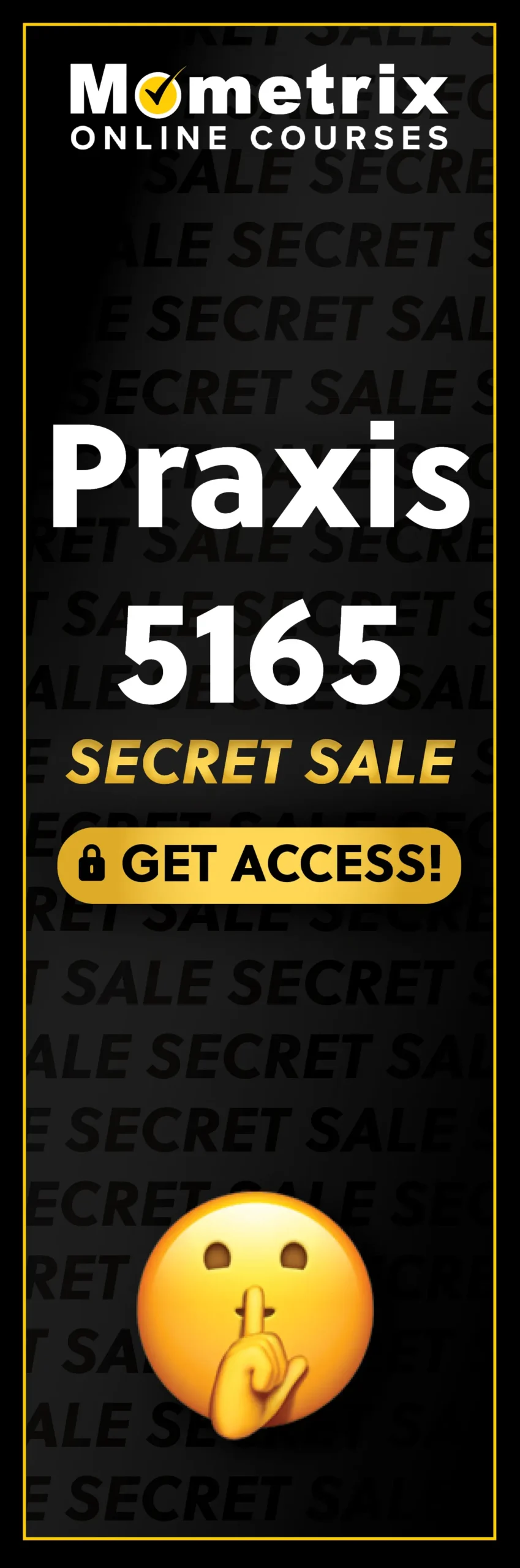 Click here for 30% off the Mometrix Praxis Math online course. Use code: SECRET30