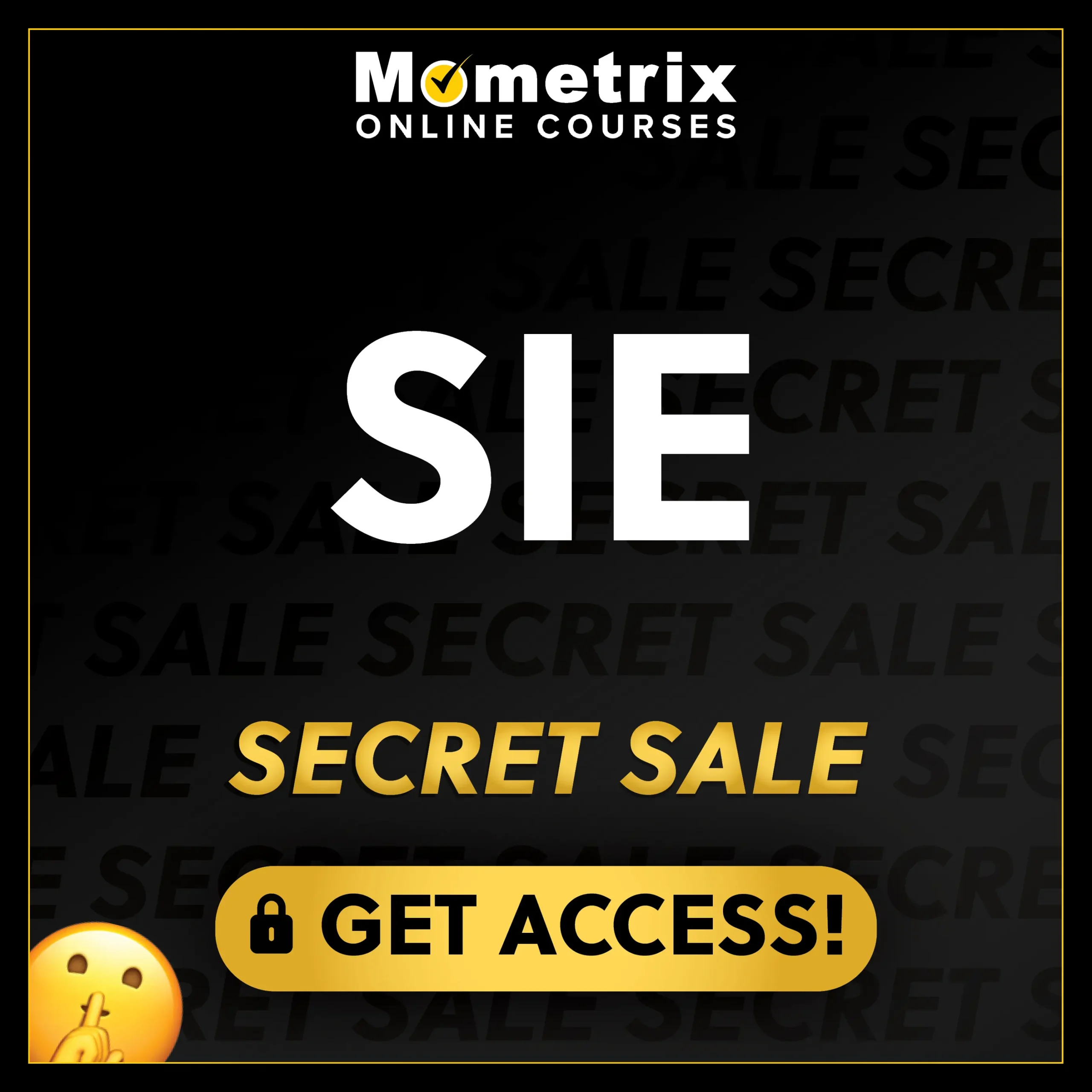 Click here for 30% off the Mometrix SIE online course. Use code: SECRET30