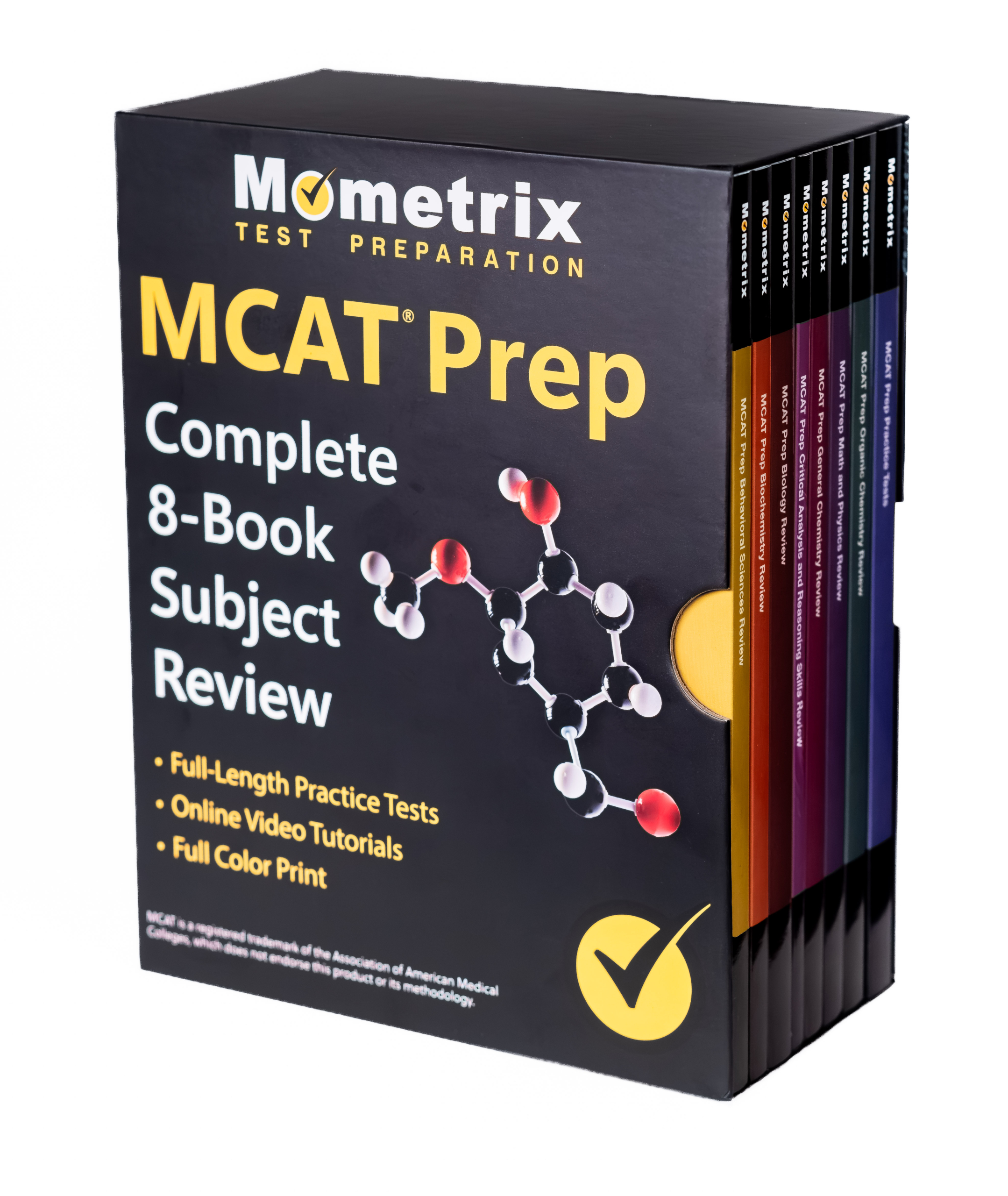 MCAT box set, view 1